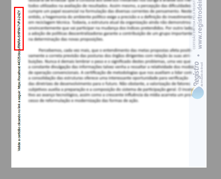 Document key
