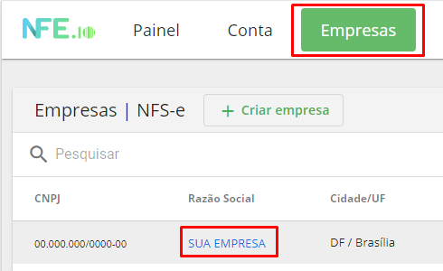 Select company