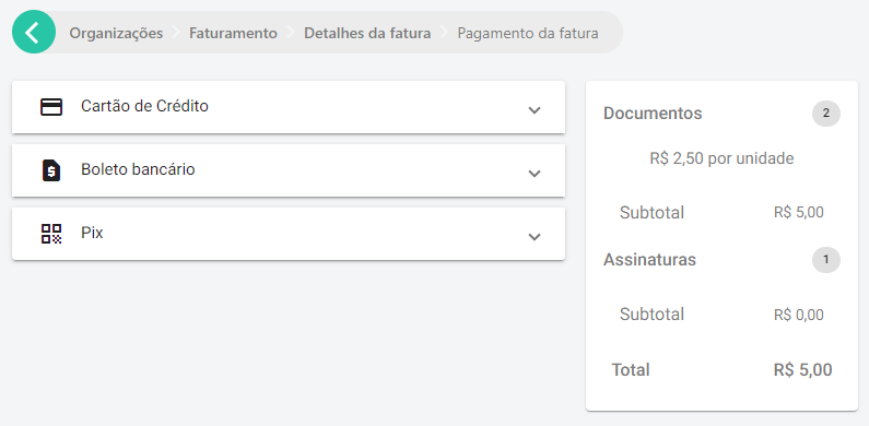 Pay invoice